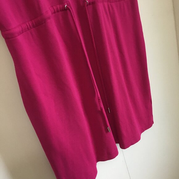 RACHEL Rachel Roy Magnolia Pink Tie Waist Pocketed Rayon Dress - Picture 5 of 10